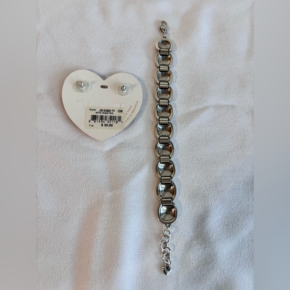 Brighton Spin Master Bracelet & Earrings Matching Set - Picture 2 of 3